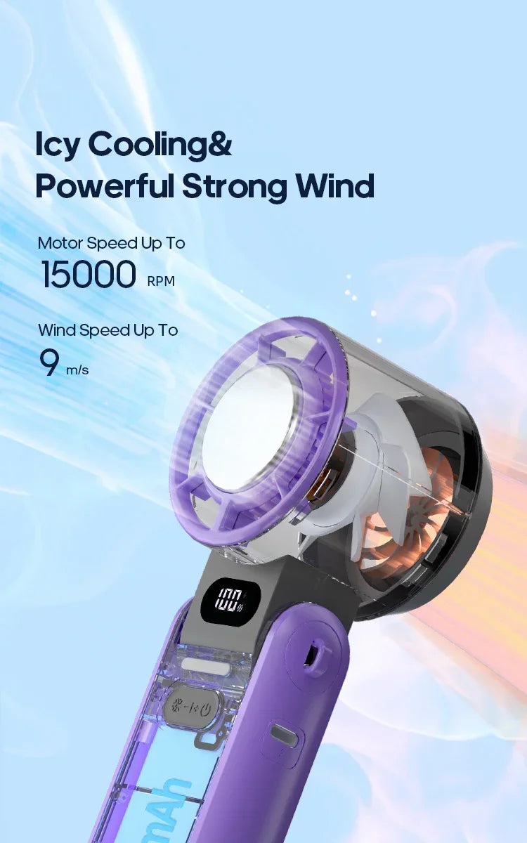 Voltix AeroCool™ Pro | Ventilador Turbo Portátil