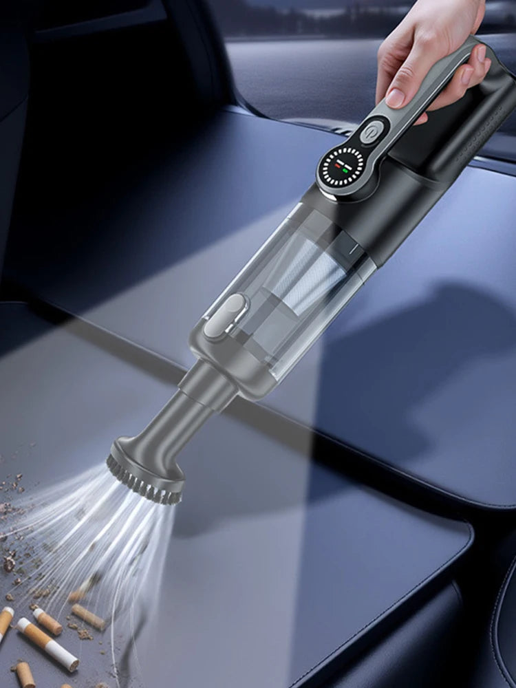 TurboClean™ | Aspiradora Inalámbrica de Mano 2 en 1 – 17,000 Pa