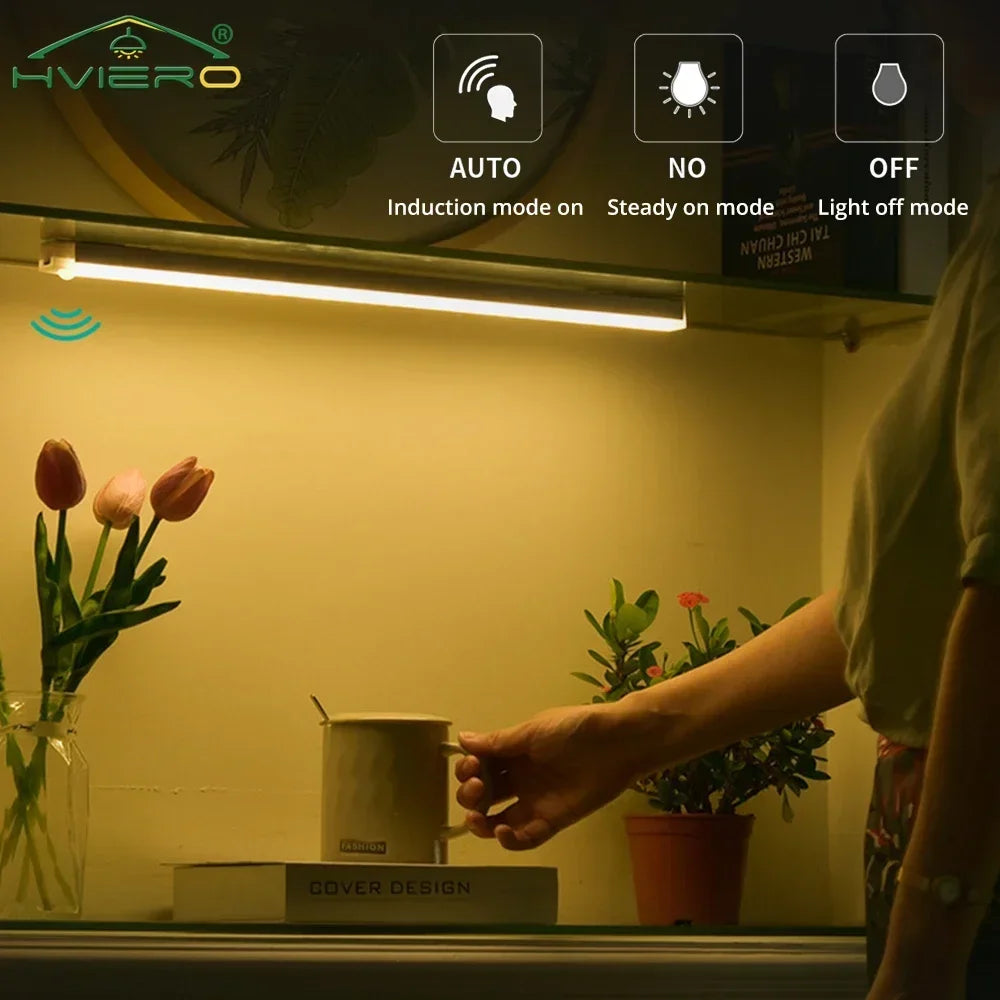 Voltix LumiSense™ Lámpara LED Recargable con Sensor de Movimiento