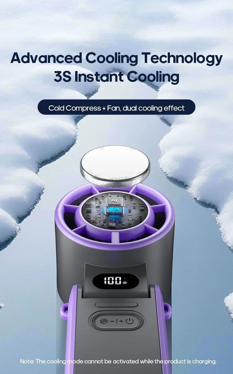 Voltix AeroCool™ Pro | Ventilador Turbo Portátil