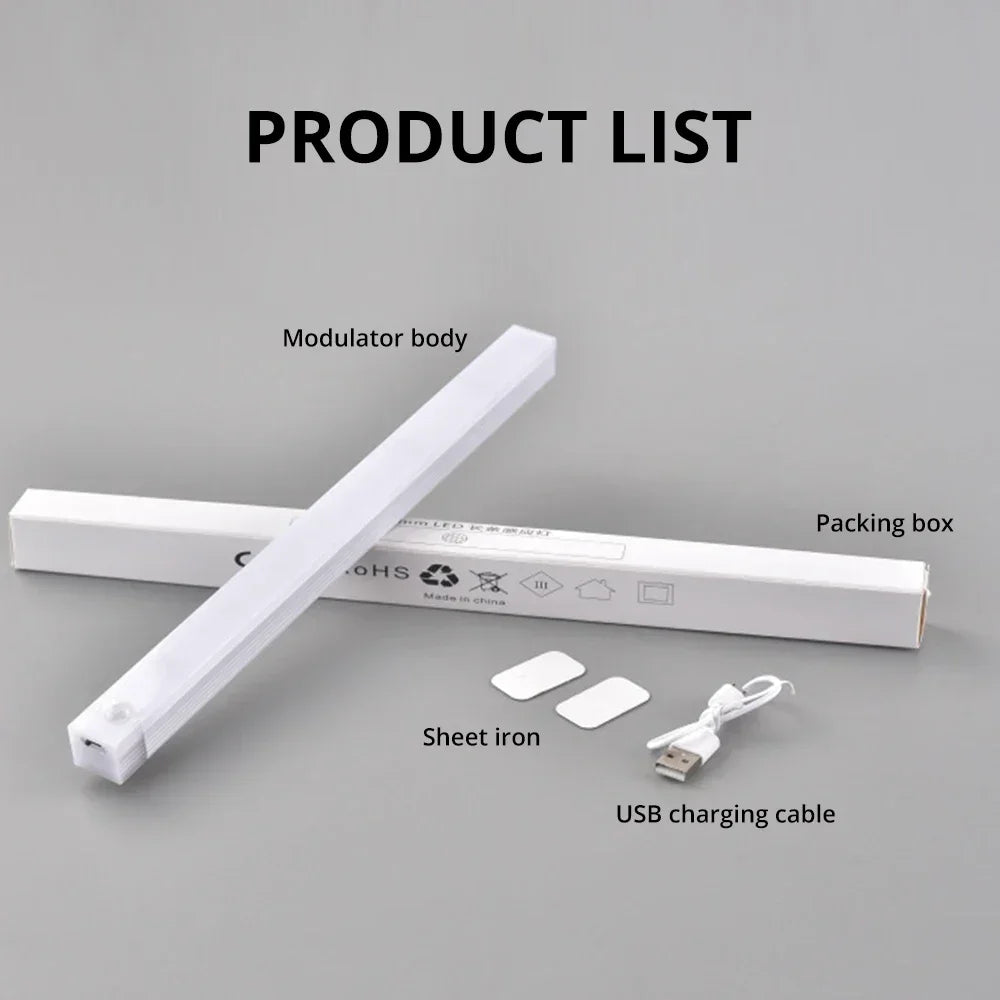 Voltix LumiSense™ Lámpara LED Recargable con Sensor de Movimiento