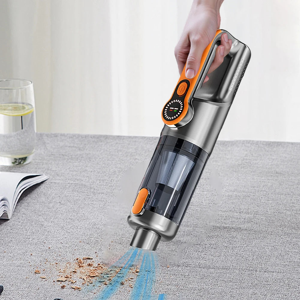 TurboClean™ | Aspiradora Inalámbrica de Mano 2 en 1 – 17,000 Pa