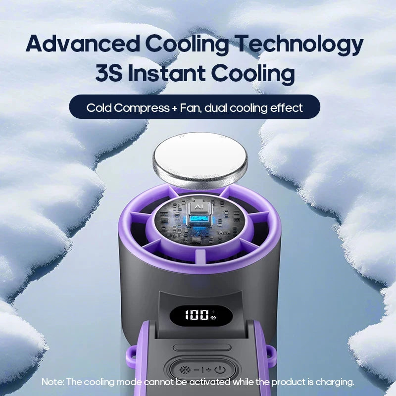Voltix AeroCool™ Pro | Ventilador Turbo Portátil